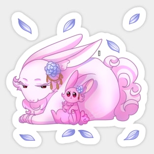 Bunny Family Sticker